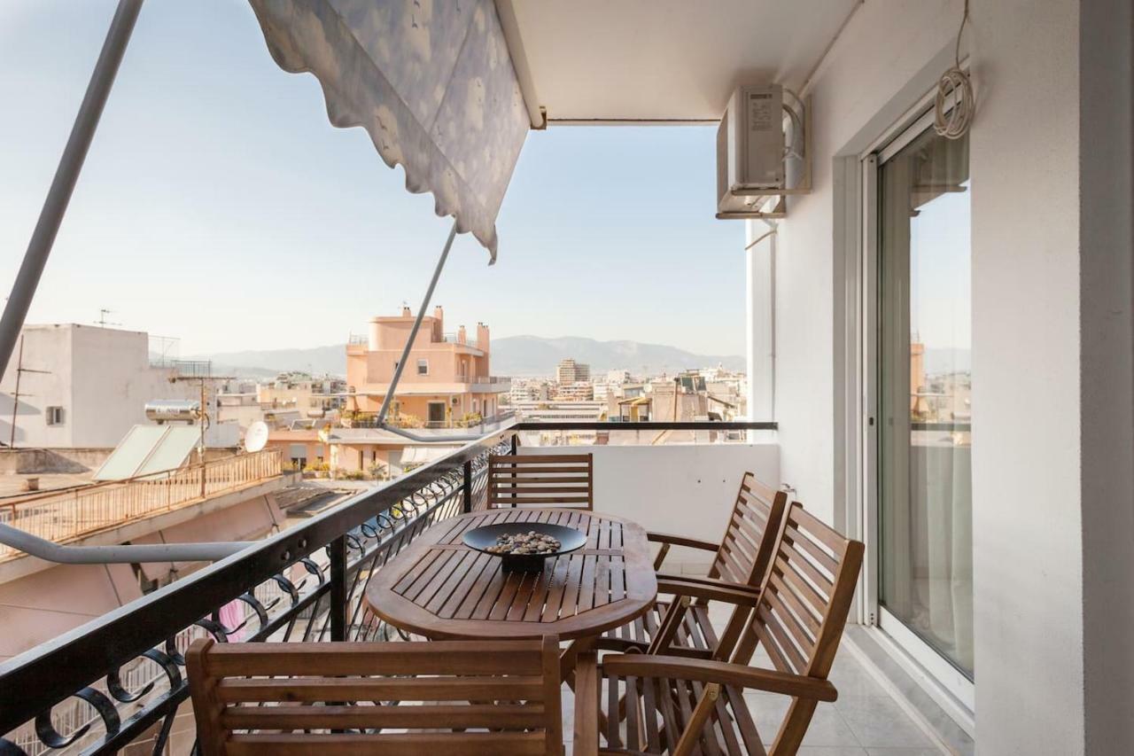 Elegant Athenian Apartment Exterior foto